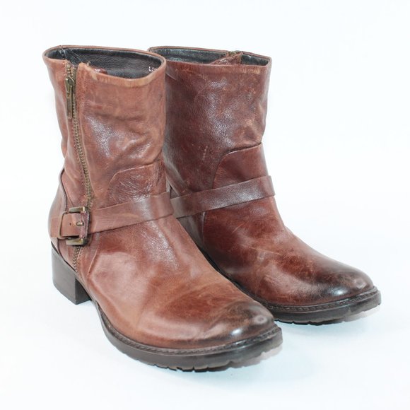 Adam Tucker Me Too Landon4 Leather Ankle Boots #122 - Picture 2 of 12